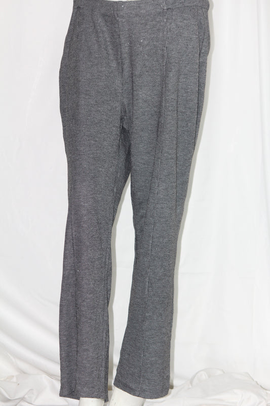 M&S Black & Gray Check Pant – Large