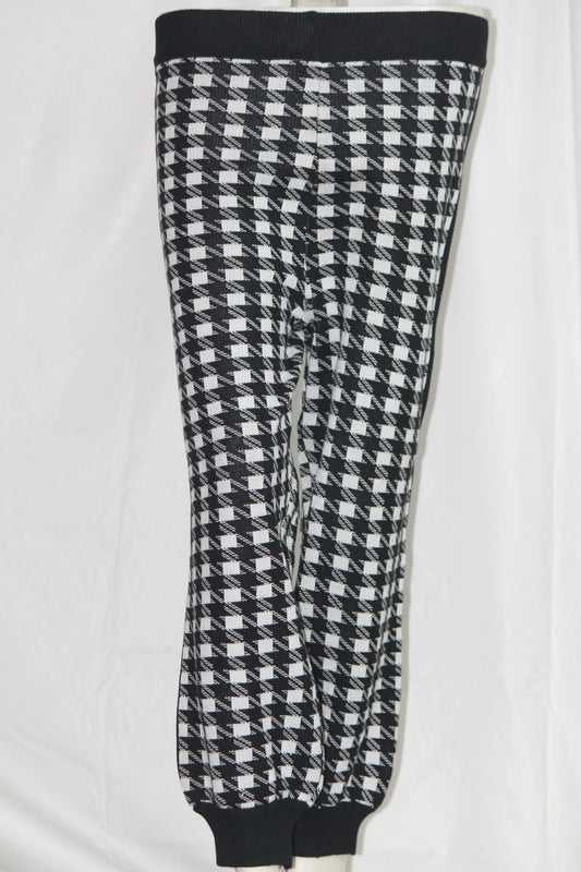 Thriftyfy Black & White Check Trouser (Small)