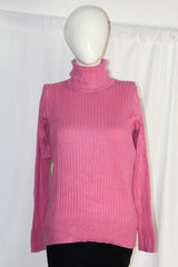 M&Co Pale Pink Viscose High-Neck (Small)
