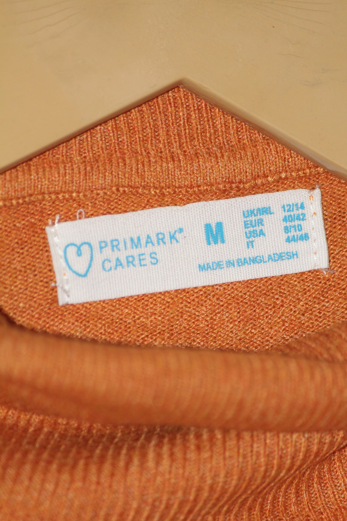 Primark Orange High-Neck (Medium)