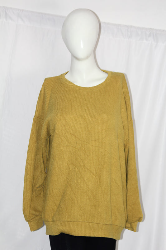 Sunshine Yellow Sweater – Bershka
