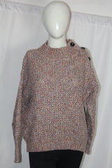 Color Weave Cozy Sweater – Tu – Medium