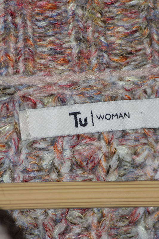 Color Weave Cozy Sweater – Tu – Medium