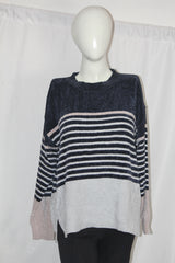 Nautical Blue Stripe Sweater – F&F