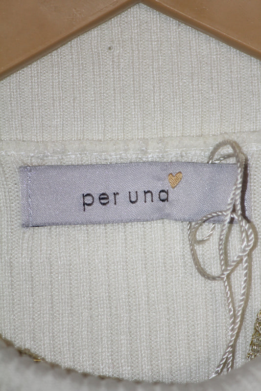 Per Una Off-White Women’s High Neck (Medium)