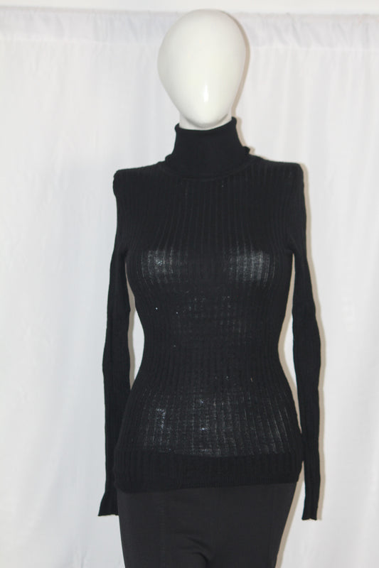 ThriftyFy Black Women’s High Neck (Small)