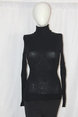 ThriftyFy Black Women’s High Neck (Small)