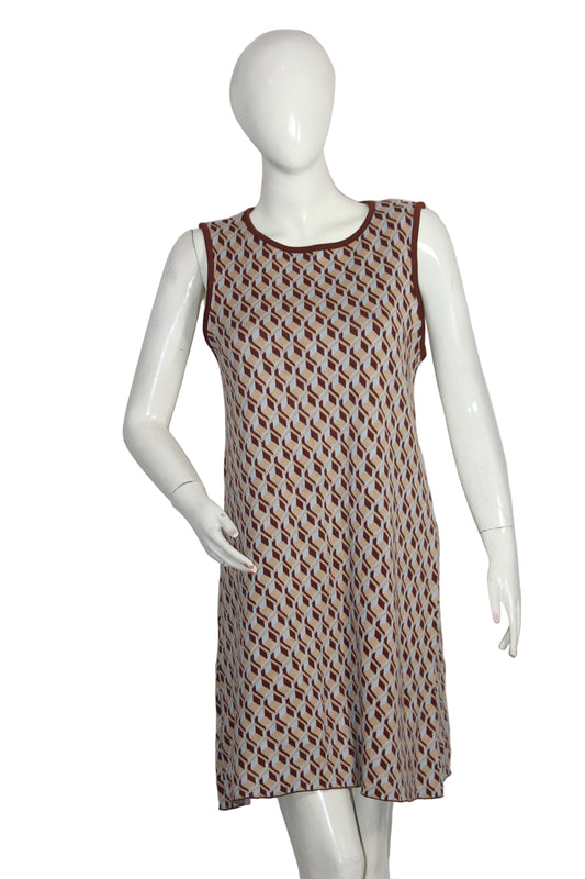 Primark Brown Sleeveless Bodycon (Medium)