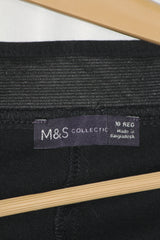 M&S Black Tailored Trouser – Medium