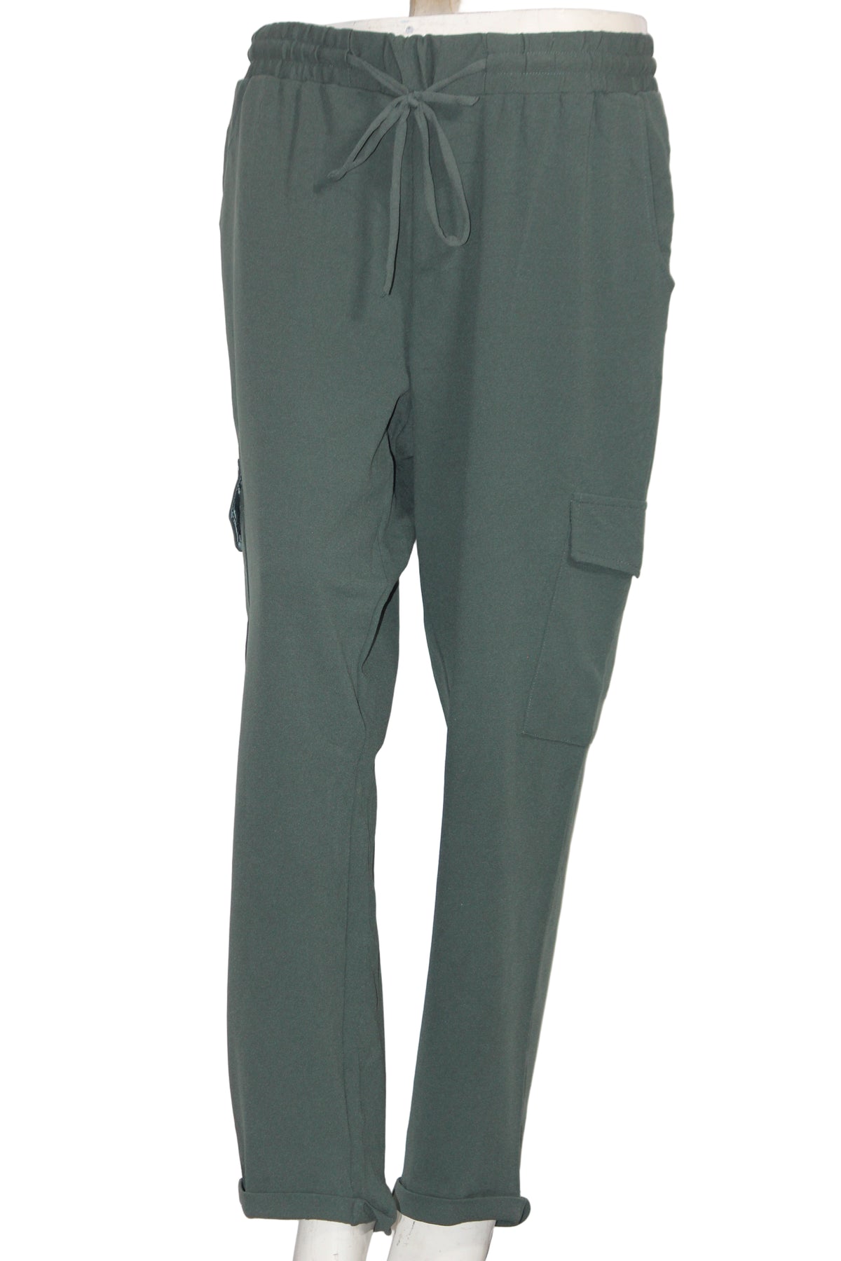 Primark Green Cargo-Style Trouser – Medium