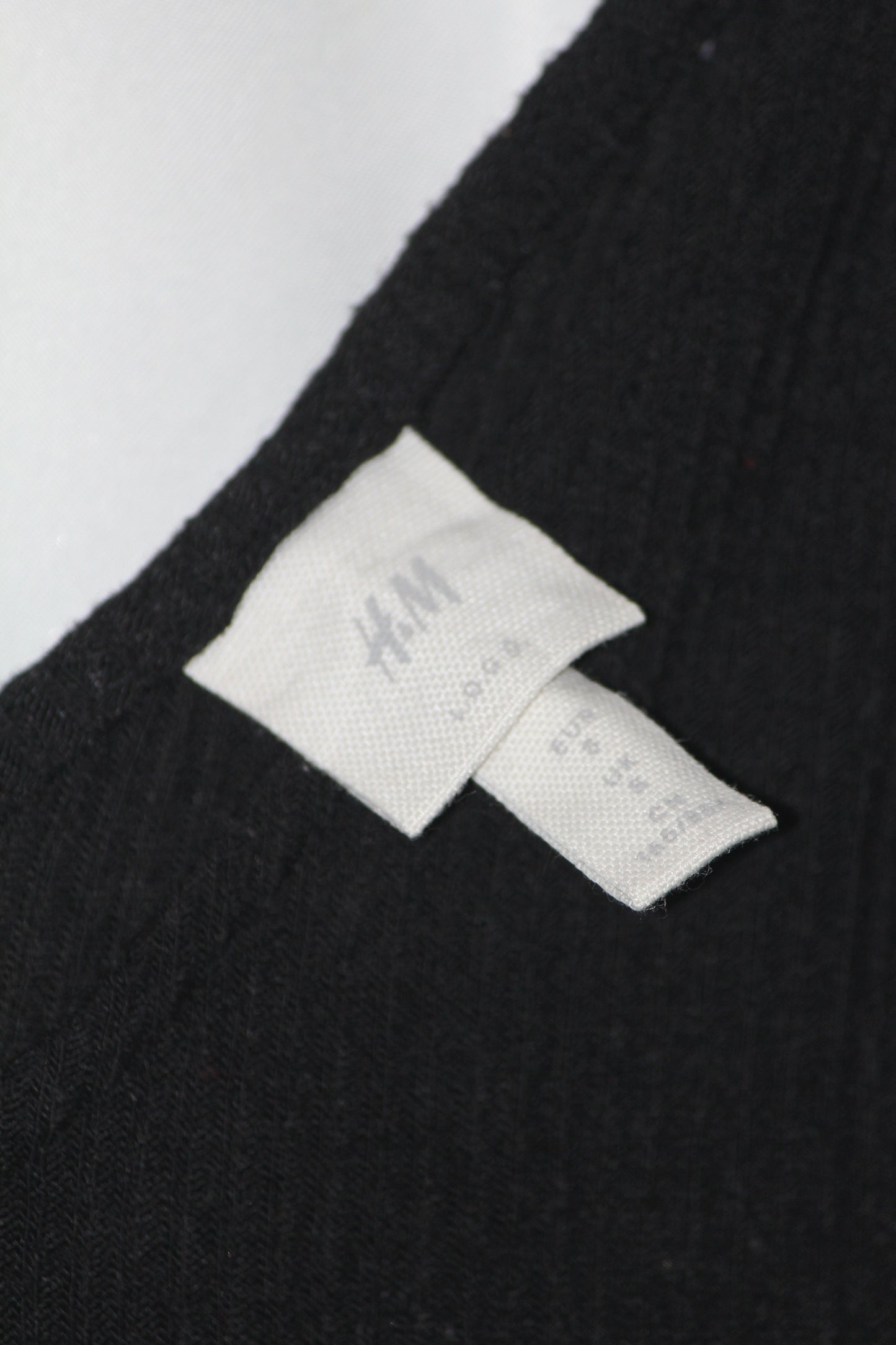 H&M Sleeveless Black Bodycon (Medium)