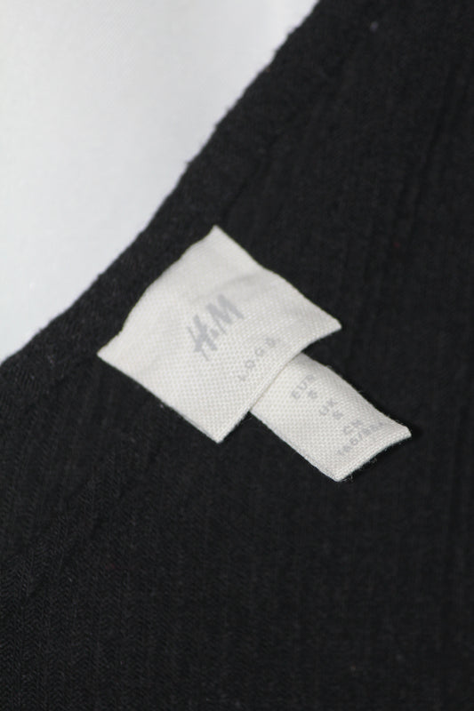 H&M Sleeveless Black Bodycon (Medium)