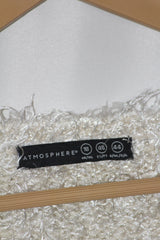 White Winter Knit Sweater – Atmosphere – Large