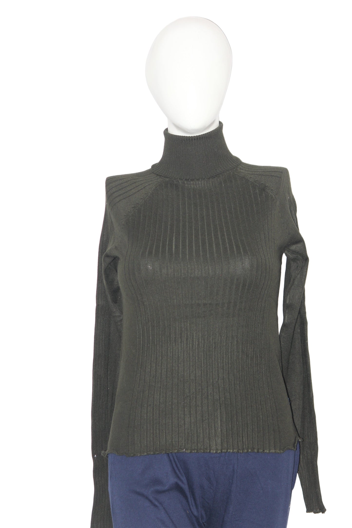 Zara Knit Green High Neck (Small)