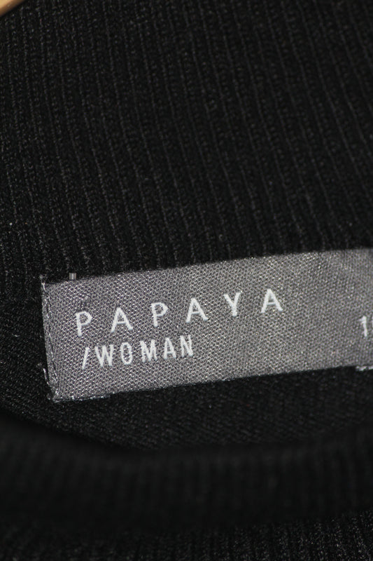 Papaya Black Women’s High Neck (Large)