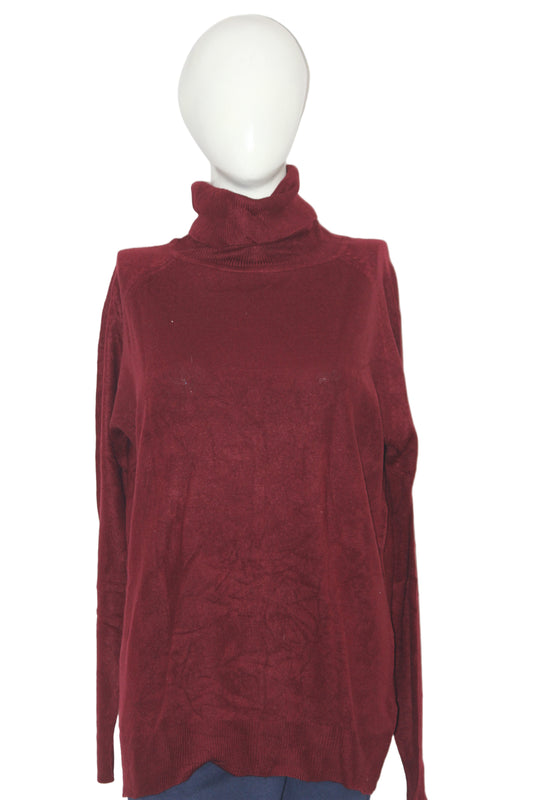 Atmosphere Maroon Acrylic High-Neck (Large)