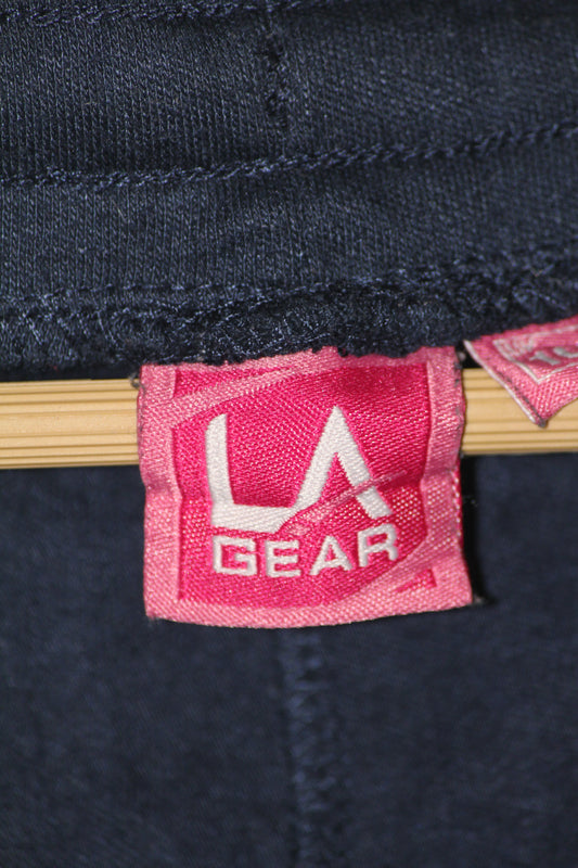 Lagear Navy Blue Cotton-Blend Trouser – Medium