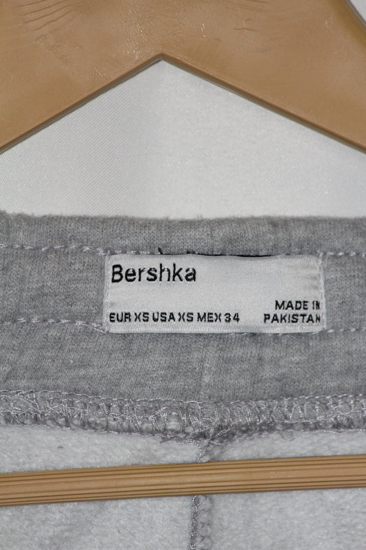 Bershka Grey Cotton Trouser – Small