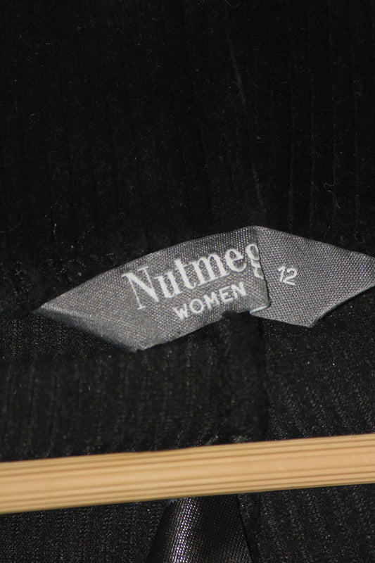 Nutmeg Black Recycled Trouser (Medium)