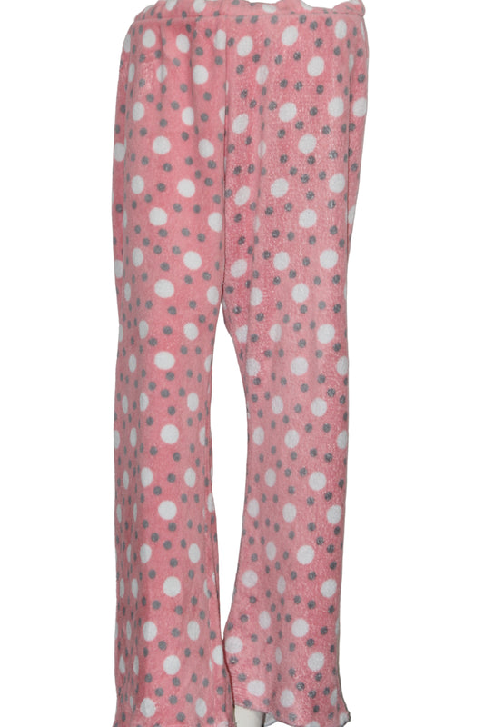 Love to Lounge Pink Spot Tights – Plush & Pretty (Large)