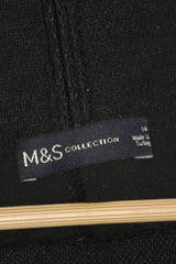 M&S Black & Green Check Trouser (Medium)