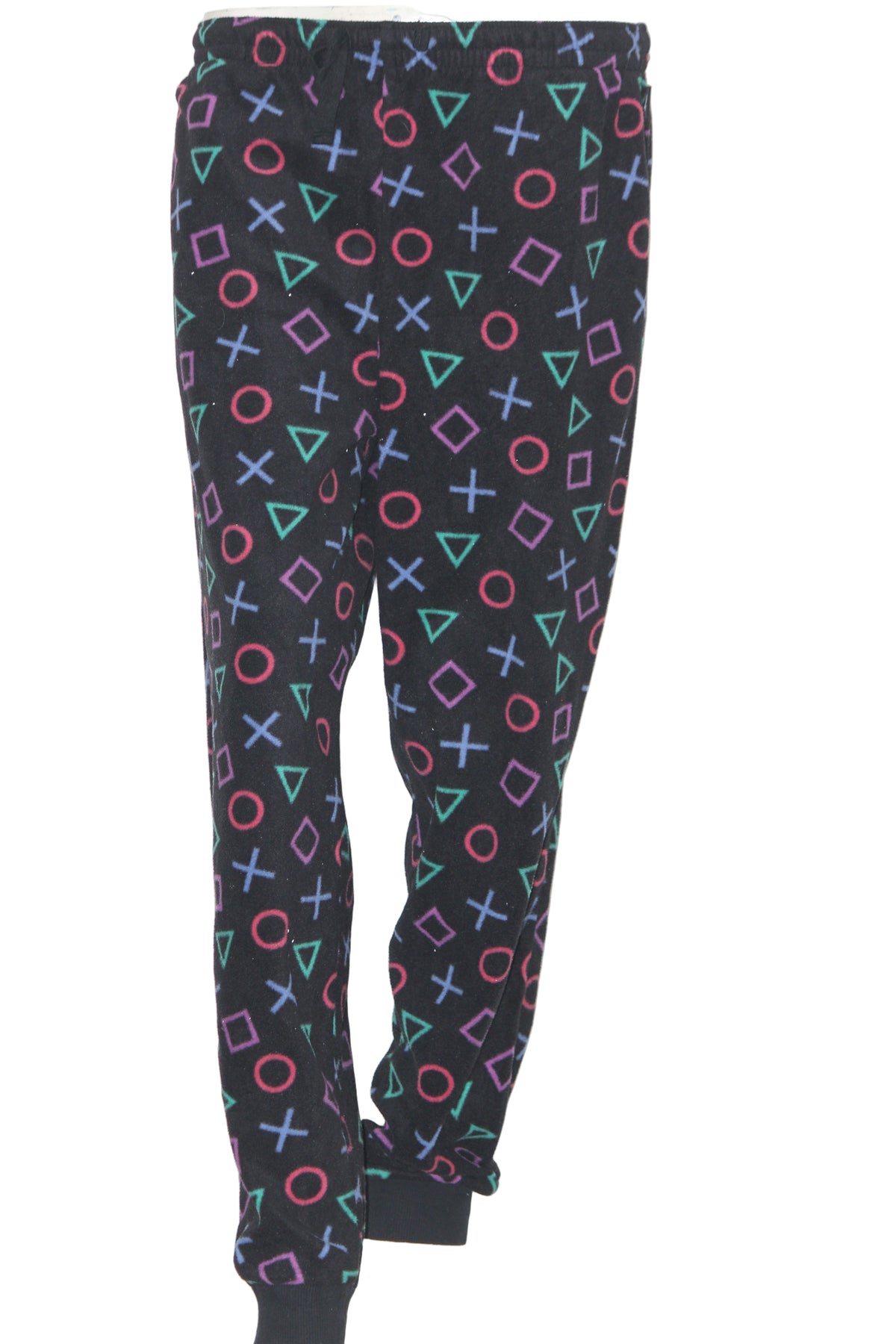 George Black Shape-Print Warm Tights – Comfy & Chic (Medium)