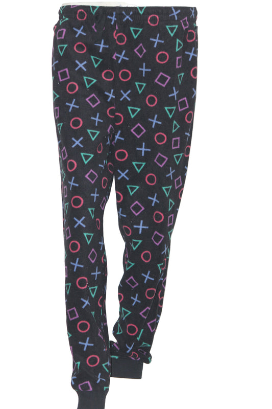 George Black Shape-Print Warm Tights – Comfy & Chic (Medium)
