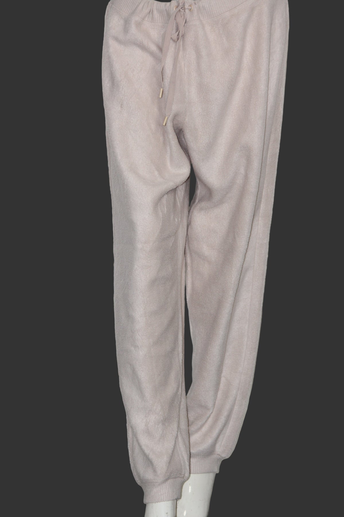 M&S White Fleece Warm Tights – Classic Comfort (Large)