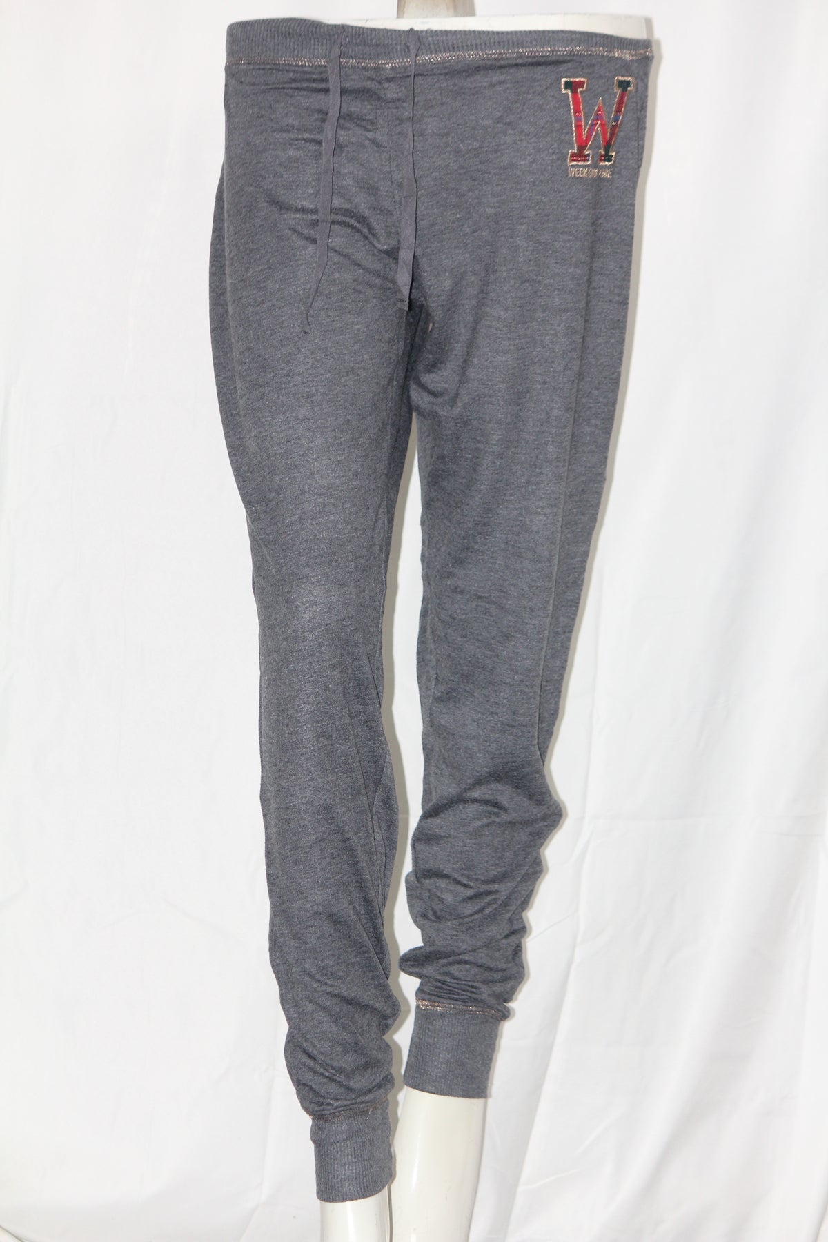 New Look Gray Stretch Trouser – Small