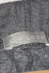 New Look Gray Stretch Trouser – Small