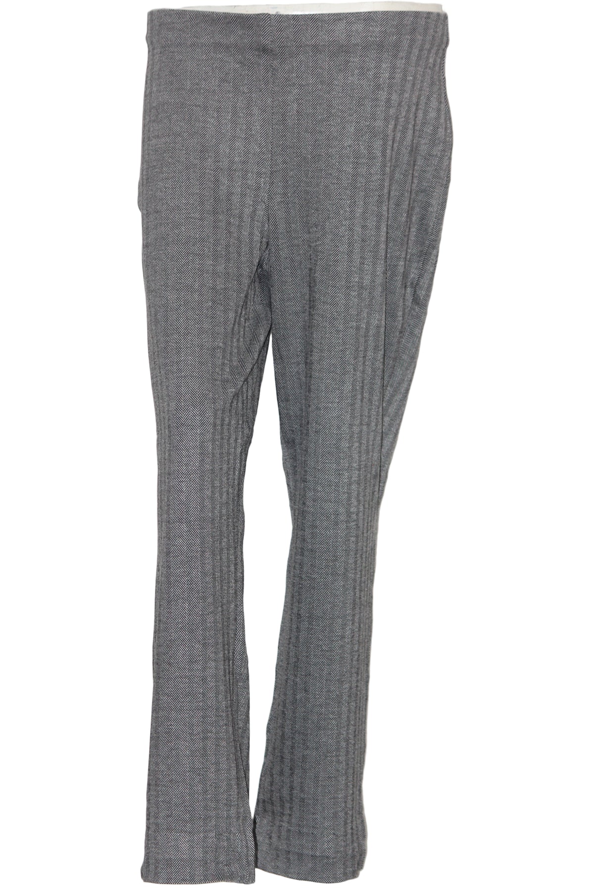 M&S Black & White Zigzag Trouser – Medium