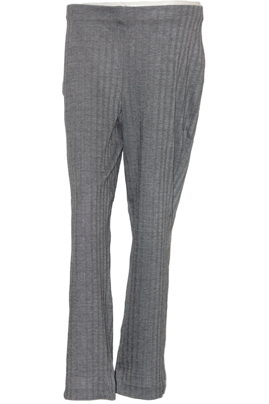 M&S Black & White Zigzag Trouser – Medium