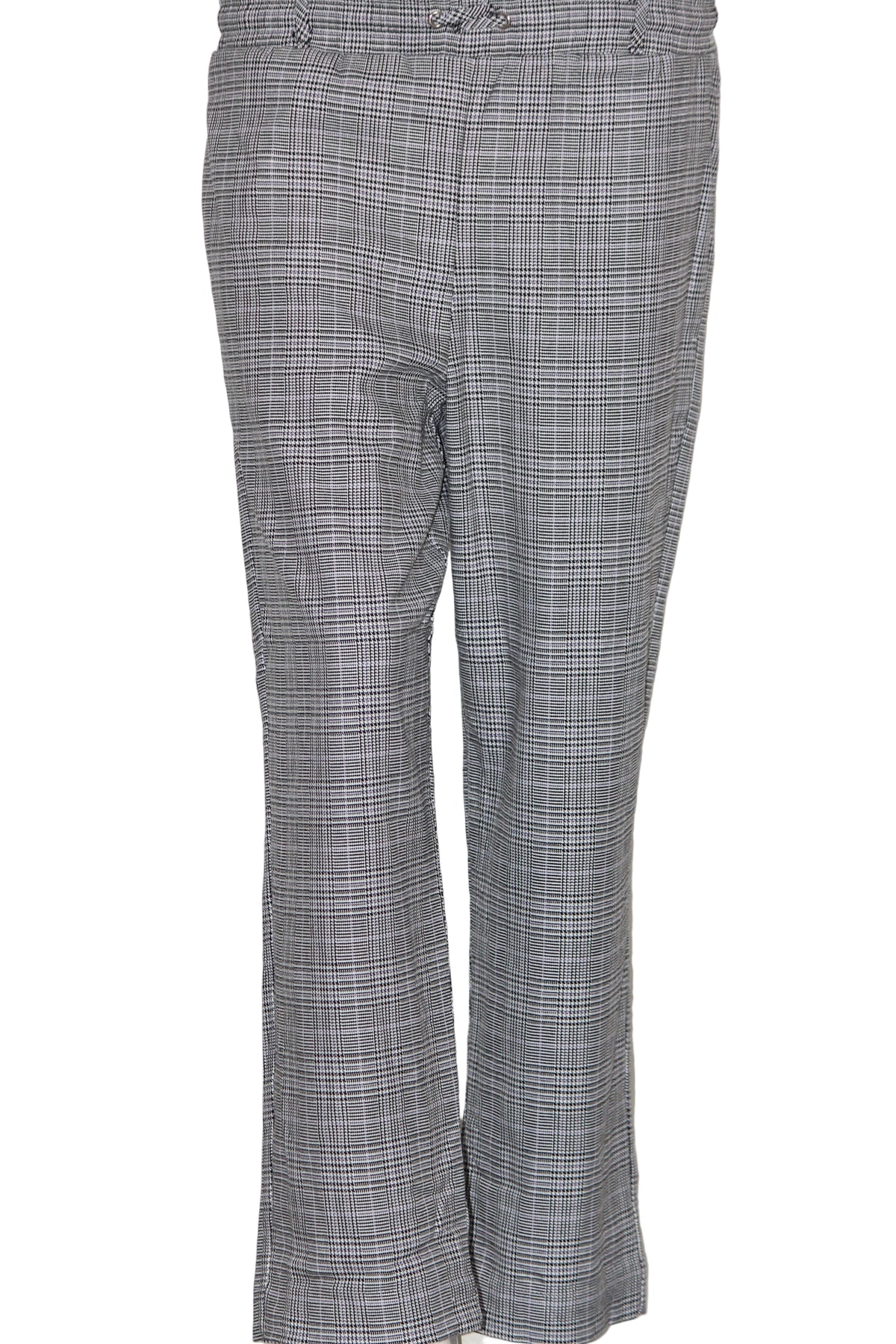 Next White & Black Check Trouser – Medium