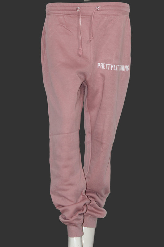 PrettyLittleThing Pink Cotton Trouser – Small