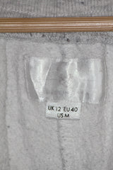 Pink Soda White Cotton Trouser – Medium