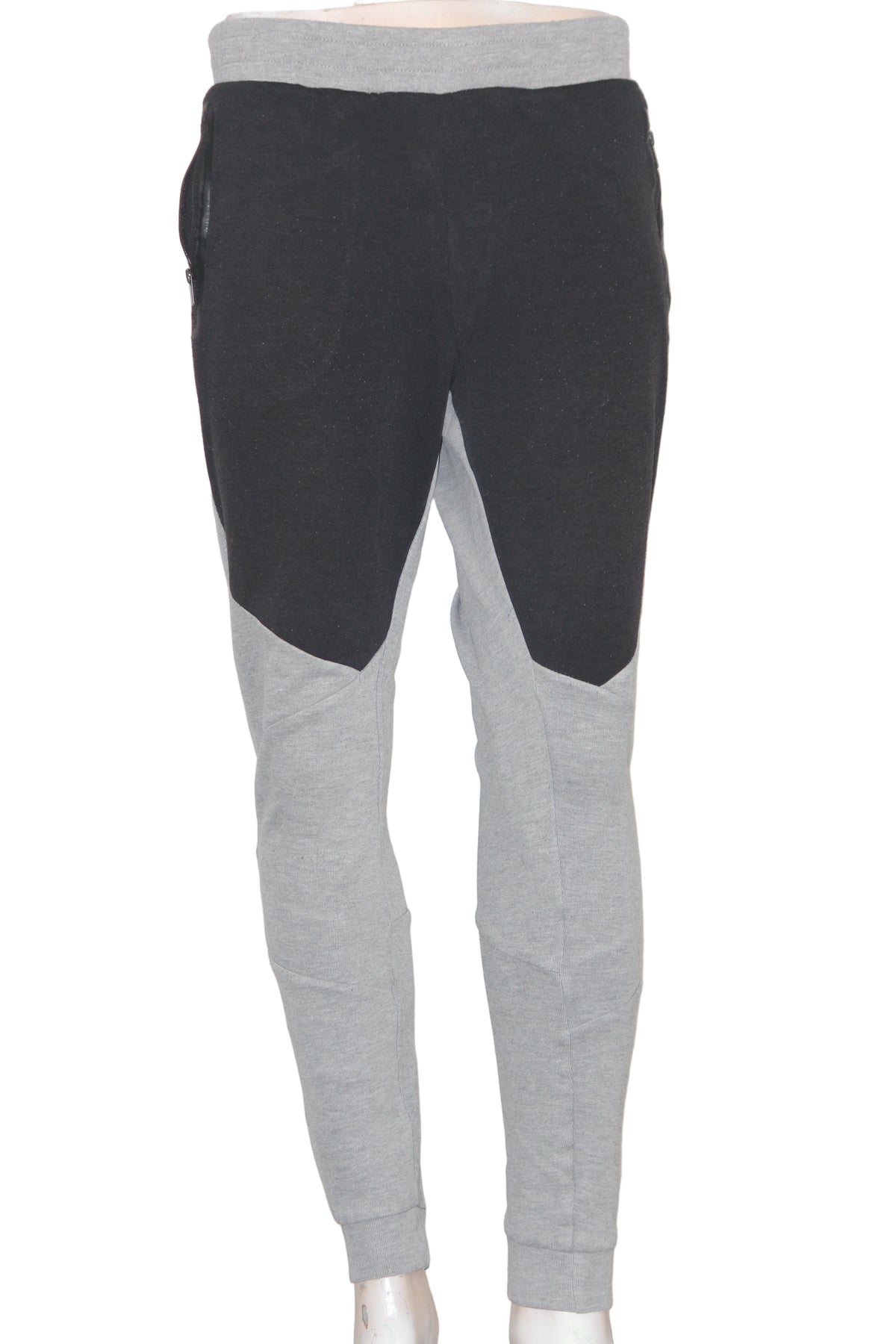 U.S. Athletic White & Black Sports Trouser – Medium