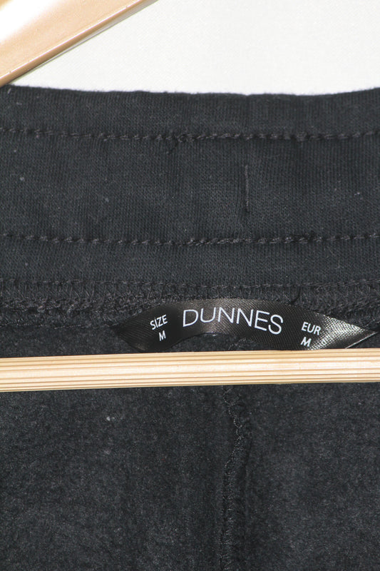 Dunnes Black Cotton Trouser – Medium