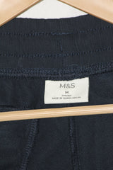 M&S Navy Blue Stretch Trouser – Medium