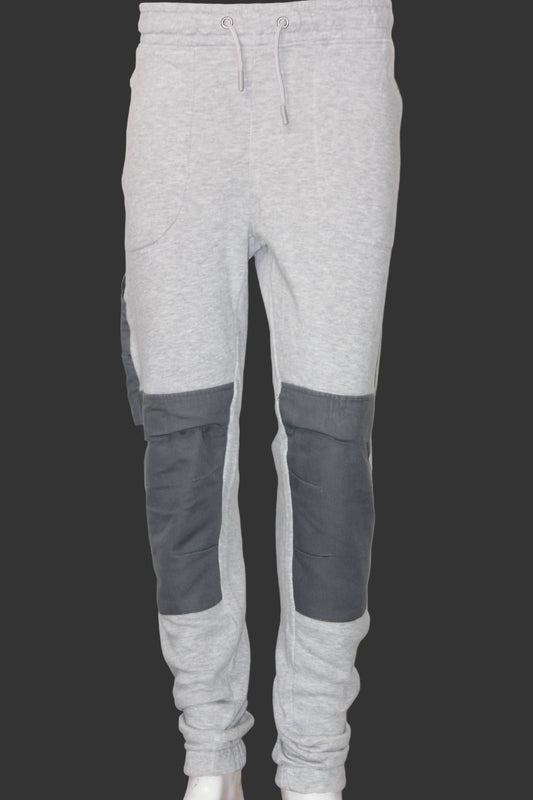 Work Wear White & Black Utility Trouser – Small