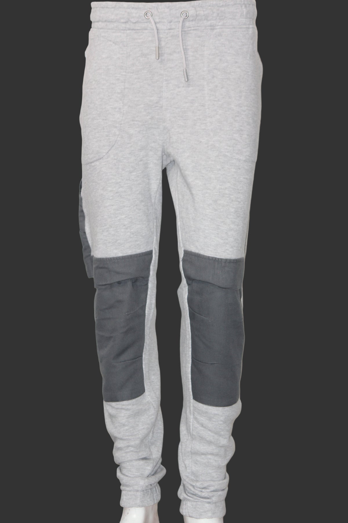 Work Wear White & Black Utility Trouser – Small