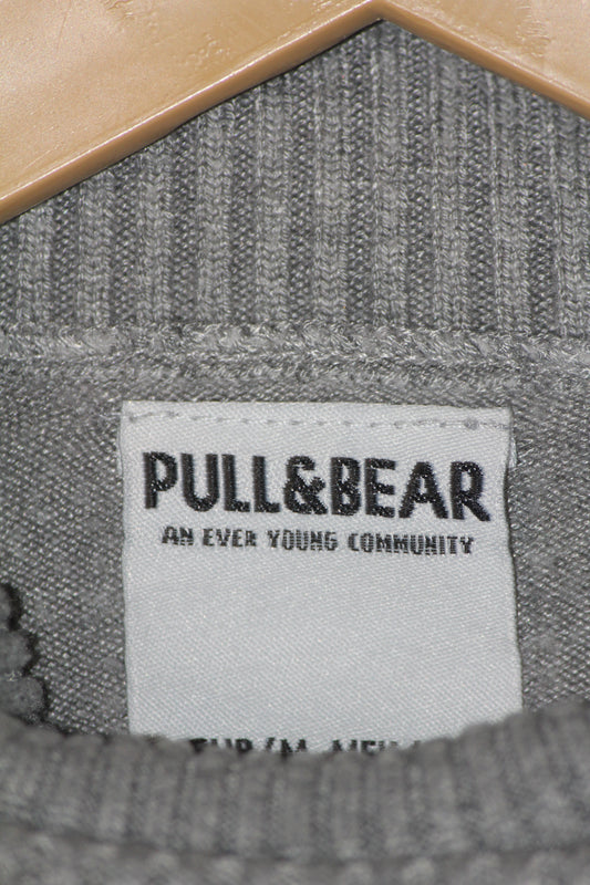 Pull & Bear Grey Men’s High Neck (Small)