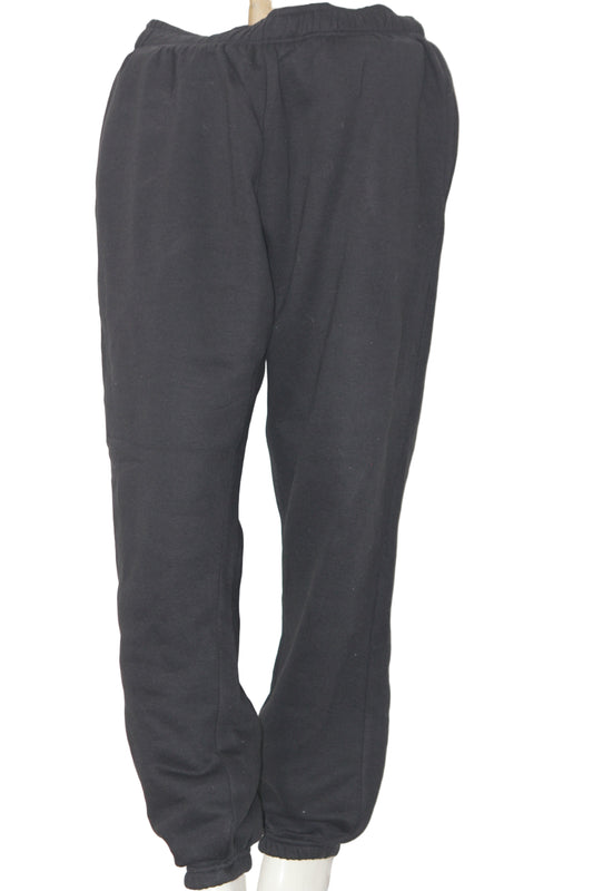 Habigali Black Cotton Trouser (Women) – Large