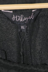 Habigali Black Cotton Trouser (Women) – Large