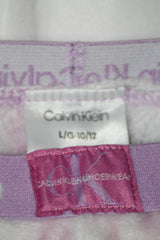 Calvin Klein Pink & White Warm Tights – Elegant Softwear (Small)