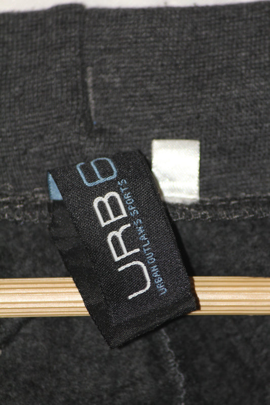 URB Grey Cotton-Blend Trouser – Medium