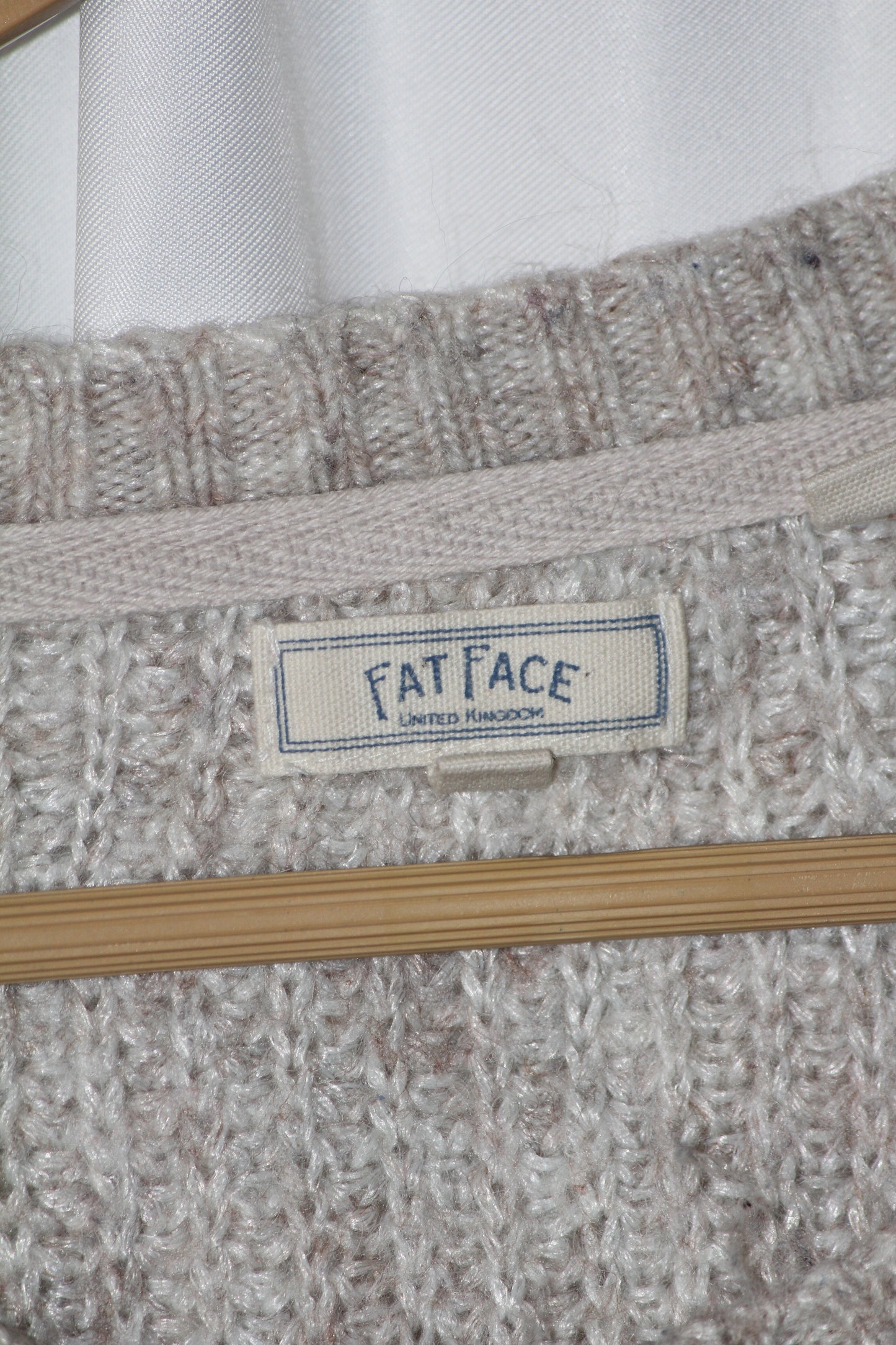 Soft White Winter Sweater – Fat Face