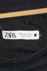 ZARA Navy Blue Formal-Style Trouser – Medium