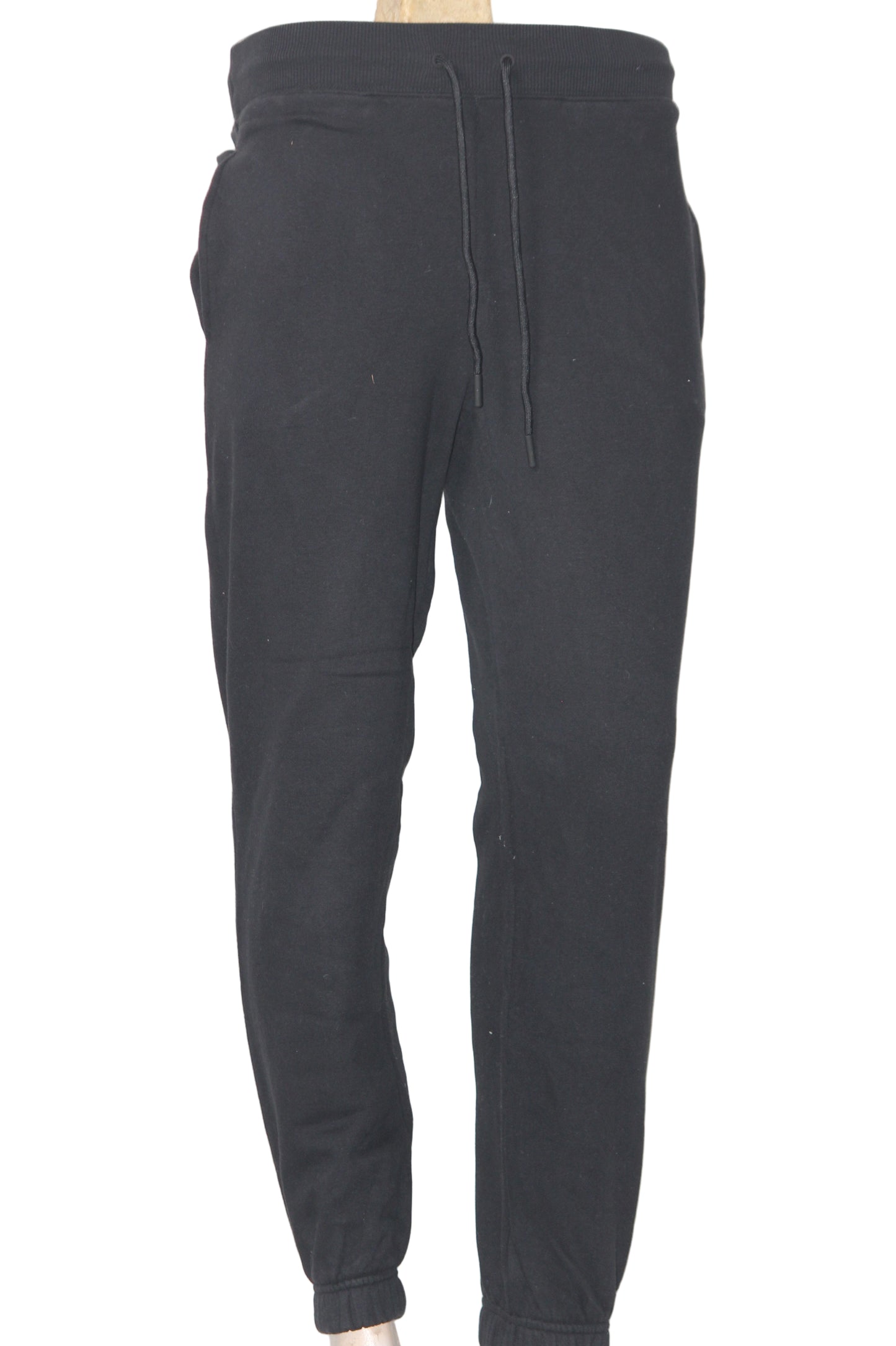 M&S Black Cotton Stretch Trouser – Medium