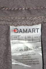 DAMART Brown Cotton Blend Trouser – Large