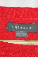 Primark Red Bird Print Sweatshirt – Medium